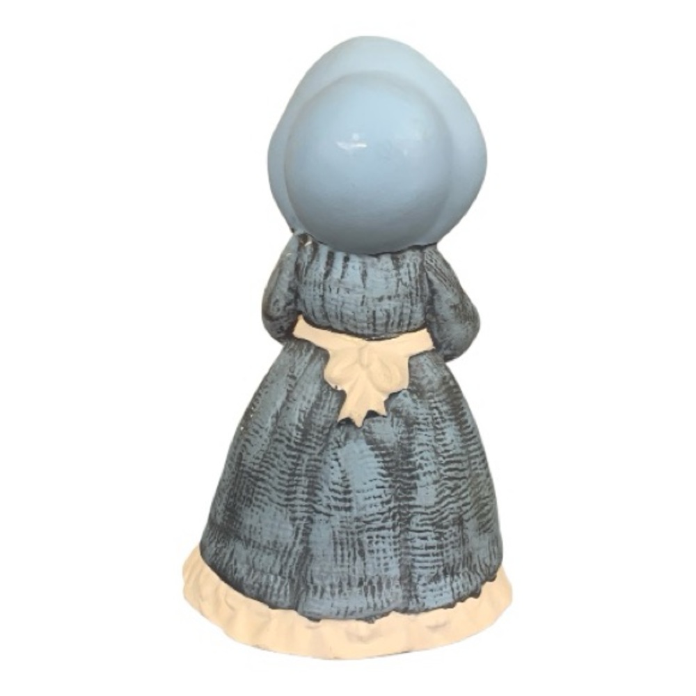 Vtg Ceramic Amish Faceless Mother Baby Figurine‎ Shelf Sitter Hand Painted - Picture 3 of 8